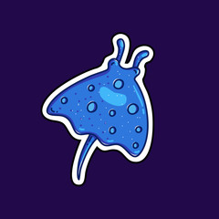 Sea animal illustration