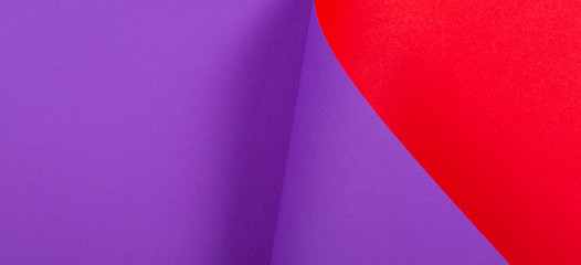 Abstract colorful background. Red violet purple color paper in geometric shapes