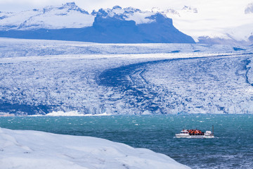 Gletschersee am Vatnajökull