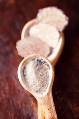 white mushroom truffle sea salt