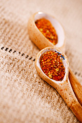 Calabrian Chilli Pepper flakes or  Little Devil