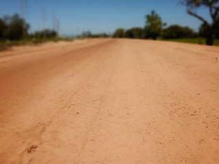road in the desert