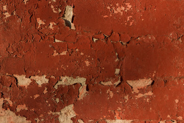 old brick wall and stucco abstract pattern for background