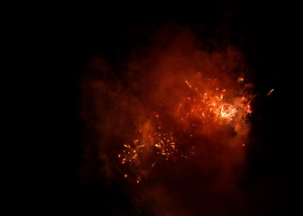 Fototapeta na wymiar Fireworks