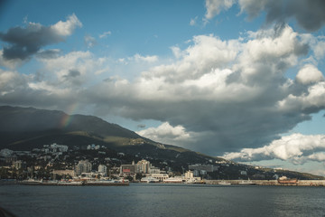 Rainbow in Yalta