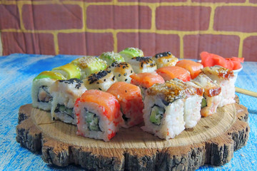 sushi set four dragon