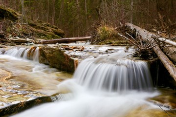 Creek Waterfall in Montana