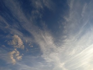 Obraz premium Sky with clouds background