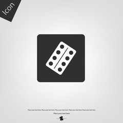 Pills vector icon