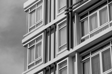 abstract background texture of window building architecture