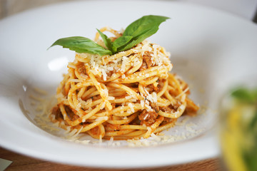 Spaghetti bolognese