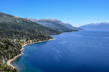 Fototapeta premium Punto panorámico Traful II