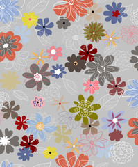 floral seamless pattern