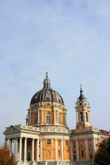 Fototapeta na wymiar Basilica Superga in Turin, Italy