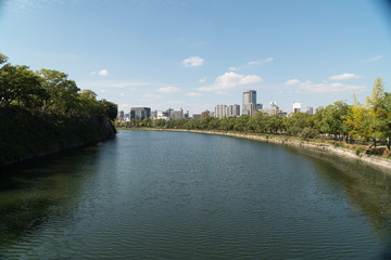 Fototapeta na wymiar Osaka City View