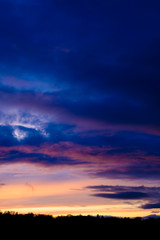 Fototapeta premium Incredible Sky during Sunset