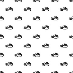 Big igloo pattern seamless repeat background for any web design