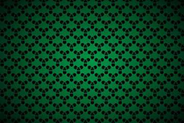 Geometric pattern background. Green Background