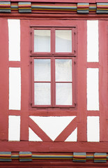 Traditional window from Hanover, Germany