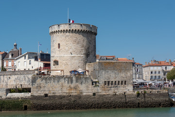 the tower of port of La Rochelle in France