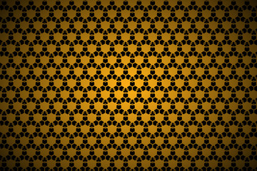 Geometric pattern background. Yellow Background