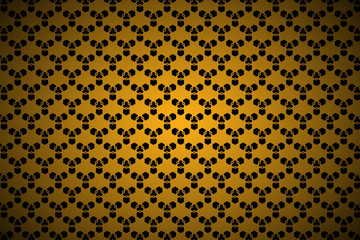 Geometric pattern background. Yellow Background