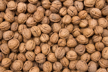 frutta secca noci insieme