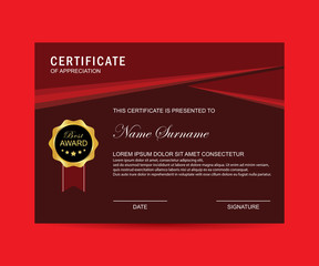 Modern certificate vector