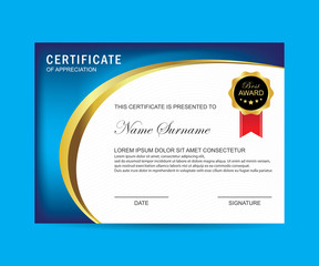 Modern certificate vector
