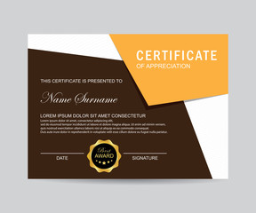 Modern certificate vector