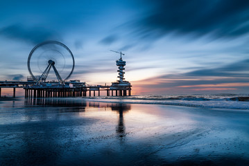 Scheveningen beach view