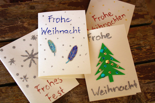 weihnachtskarten   bastelideen