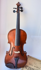 Old German violin.