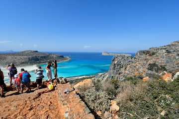 Greece, Crete, Kissamos, Balos Lagoon