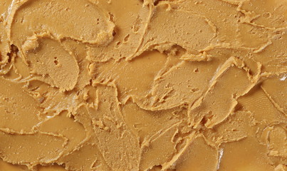 Peanut butter background and texture