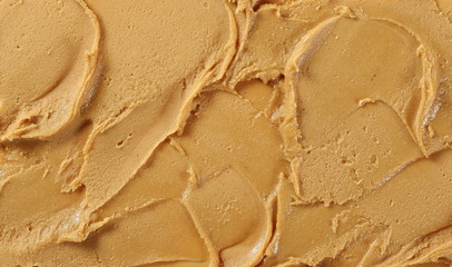 Peanut butter background and texture