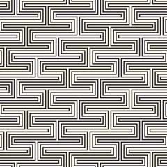 Vector seamless pattern. Modern stylish abstract texture. Repeating geometric tiles
