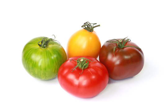 Différentes variétés de tomates
