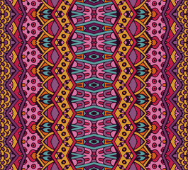 Tribal vintage abstract geometric ethnic seamless pattern ornamental