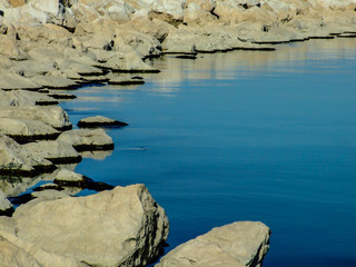 The Close up view of harbor, Turkey