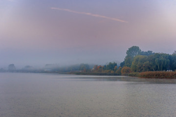 Herbstmorgen am Unteruckersee