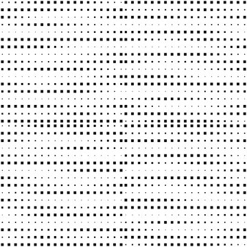 Abstract halftone pattern. Vector halftone background of squares for design banners, posters, business projects, pop art texture, covers. Geometric black and white texture.