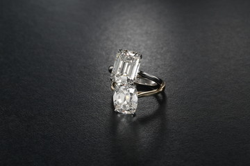 Stack of Diamond Rings