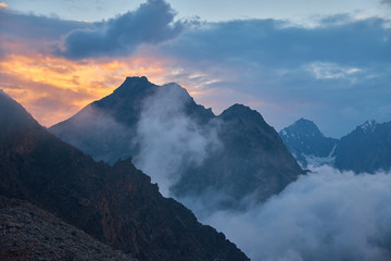 Bezengi mountains 