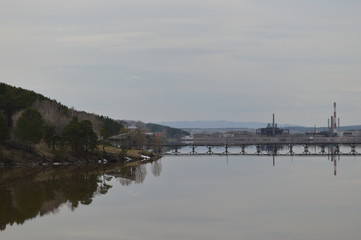 bridge over the river