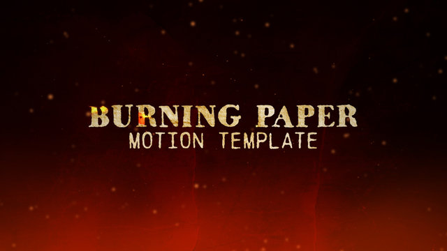 Burning Paper Titles