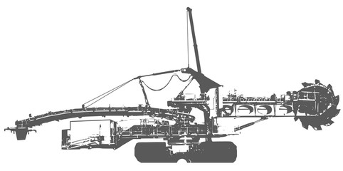 Bucket wheel excavator