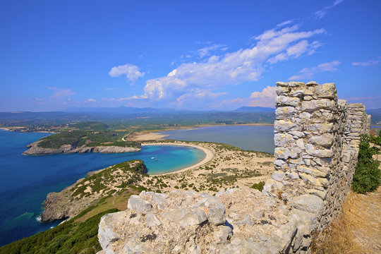 Voidokilia, Messinia, The Peloponnese, Greece, Southern Europe