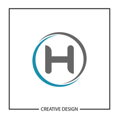 Initial Letter H Logo Template Vector Design