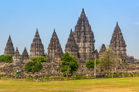 Prambanan temple complex, Yogyakarta, Java, Indonesia